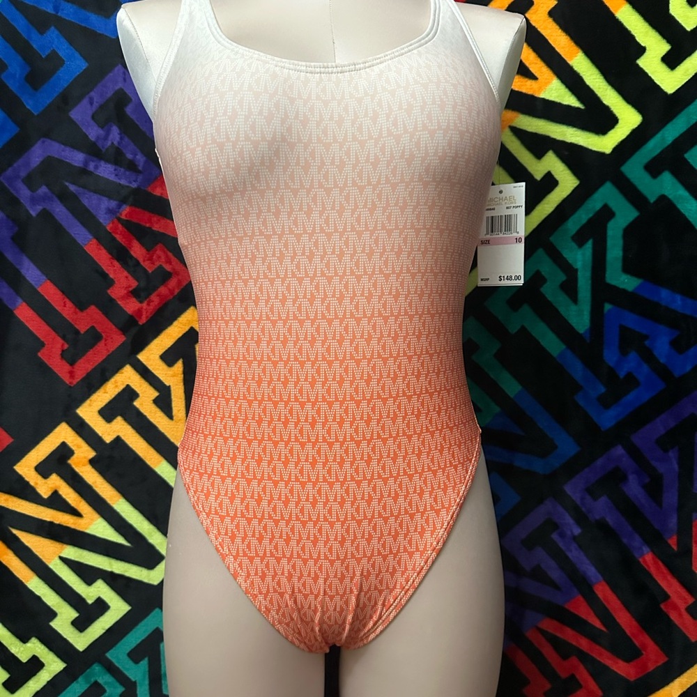 Michael Kors ombré One Piece Swimsuit